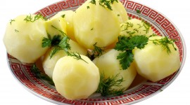 Boiled Potatoes Wallpaper