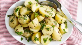 Boiled Potatoes Wallpaper HD