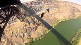 Bridge Jump Wallpaper 1080p