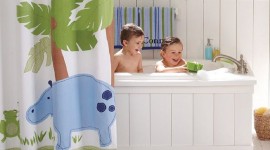 Children Bath Wallpaper Download Free