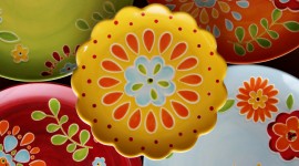 Colorful Dishes Wallpaper For Desktop