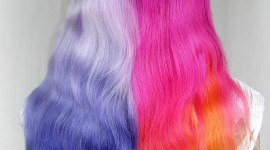 Multi-Colored Hair Wallpaper For IPhone