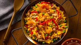 Paella With Seafood Wallpaper For Desktop