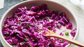 Red Cabbage Salad Wallpaper For IPhone