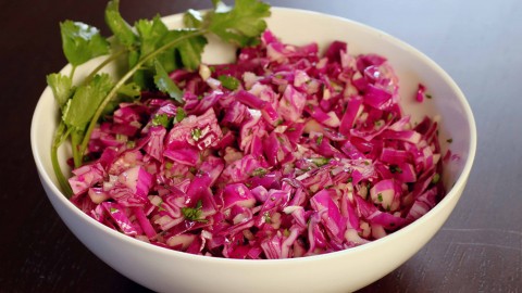 Red Cabbage Salad wallpapers high quality