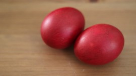 Red Easter Eggs Wallpaper Download