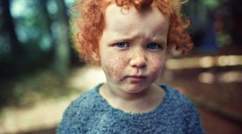 Red Haired Children Wallpaper For PC