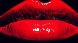 Shiny Lips Wallpaper HQ#1
