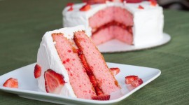 Strawberry Cake Best Wallpaper
