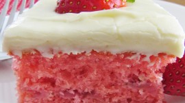 Strawberry Cake Desktop Wallpaper HD