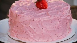 Strawberry Cake Wallpaper Free