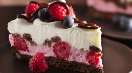 4K Piece Of Cheesecake Photo Free