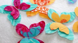 Butterfly Garland Photo Free