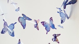 Butterfly Garland Wallpaper For Android#1