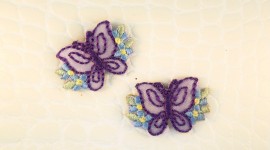 Butterfly Rhinestone Applique Photo#3