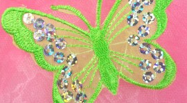 Butterfly Rhinestone Applique For Android