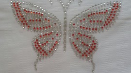Butterfly Rhinestone Applique For Mobile#1
