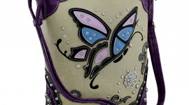 Butterfly Rhinestone Purse For IPhone#1