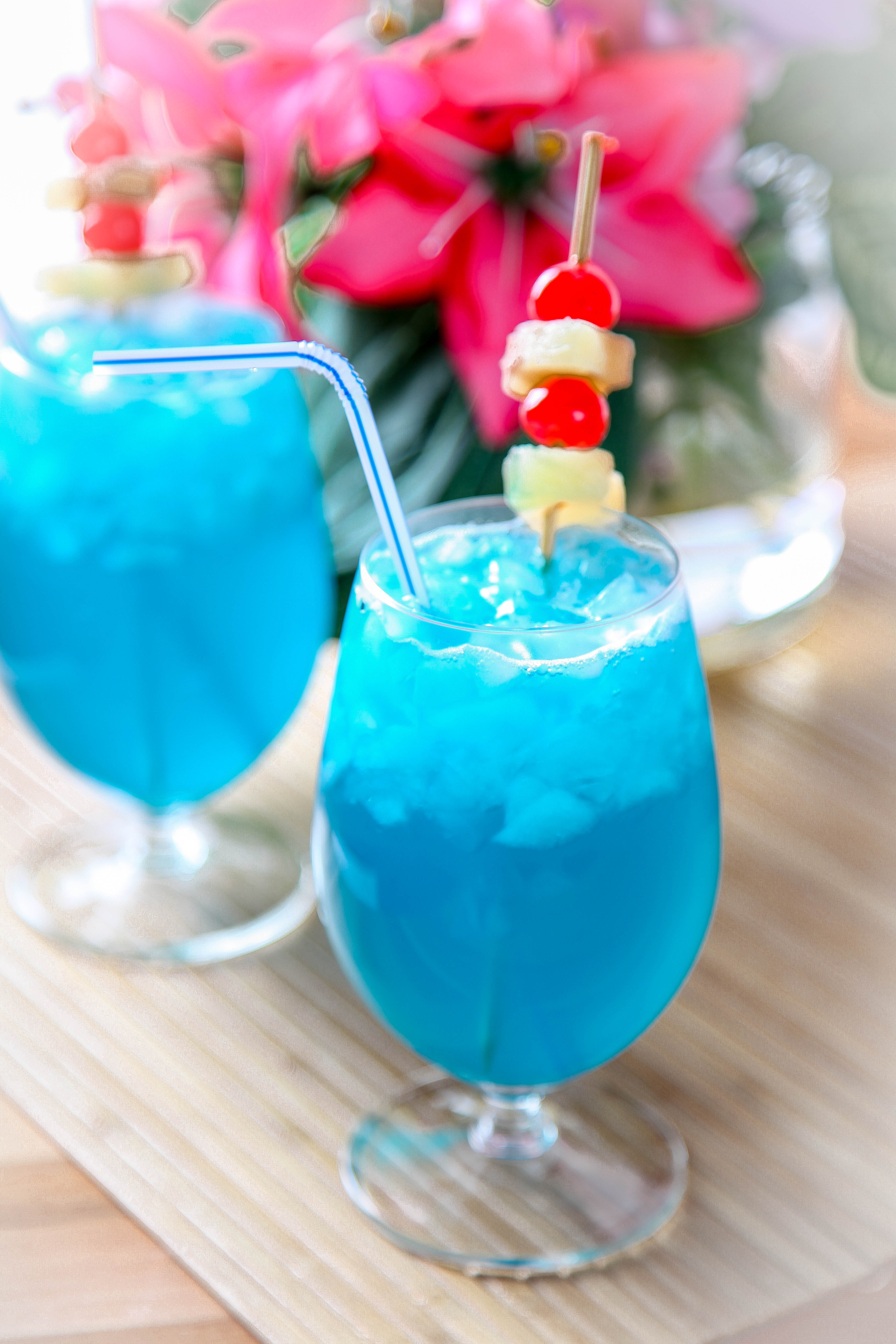 Cocktail Blue Hawaii Wallpapers High Quality | Download Free