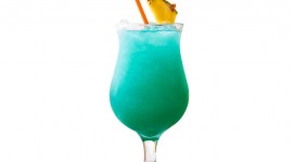 Cocktail Blue Hawaii Wallpaper For IPhone Free