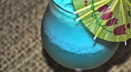 Cocktail Blue Hawaii Wallpaper For PC