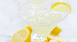 Cocktail With Lemon Wallpaper For Mobile