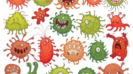 Funny Germs Desktop Wallpaper