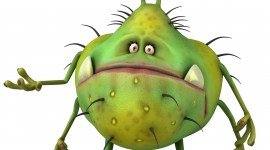 Funny Germs Wallpaper For PC