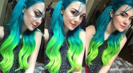 Green Hair Wallpaper