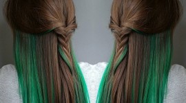 Green Hair Wallpaper HD