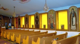 Icons In The Church Wallpaper