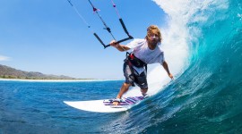 Kite Surfing Wallpaper Download