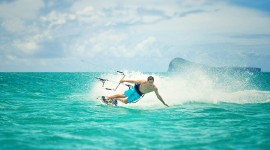 Kite Surfing Wallpaper High Definition