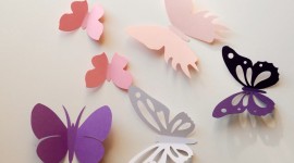 Paper Butterflies Desktop Wallpaper
