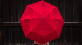 Red Umbrellas Wallpaper For Desktop