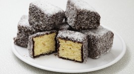 Australian Lamington Cake Photo