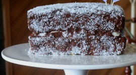 Australian Lamington Cake For Mobile