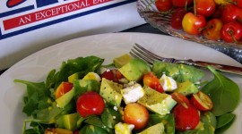 Avocado Salad With Cherry Wallpaper Gallery