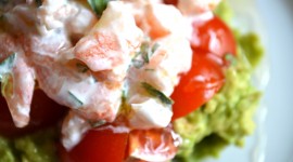 Avocado Salad With Cherry Wallpaper High Definition