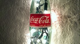 Coca Cola Lamp Wallpaper For IPhone