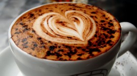 Coffee With Heart Wallpaper For Desktop