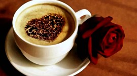 Coffee With Heart Wallpaper For PC