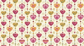 Colorful Hearts Wallpaper For Desktop