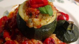 Courgettes With Tomatoes Wallpaper Download Free