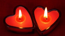 Heart Shaped Candle Wallpaper Gallery