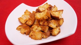 Homemade Croutons With Garlic Wallpaper Gallery