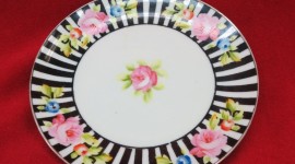 Painted Dishes Photo Free#1