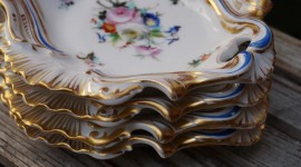 Painted Dishes Wallpaper Download