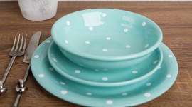 Painted Dishes Wallpaper For PC