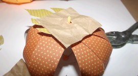 Pumpkin Out Of Paper Photo Download